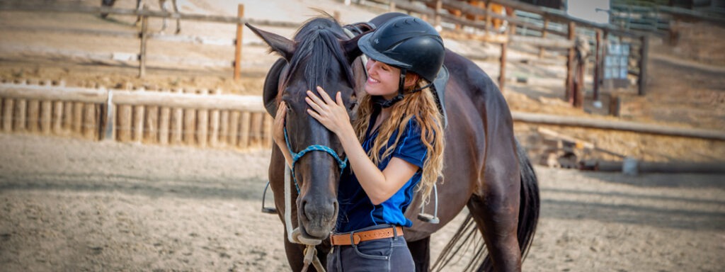 Jillian and her horse Cyd