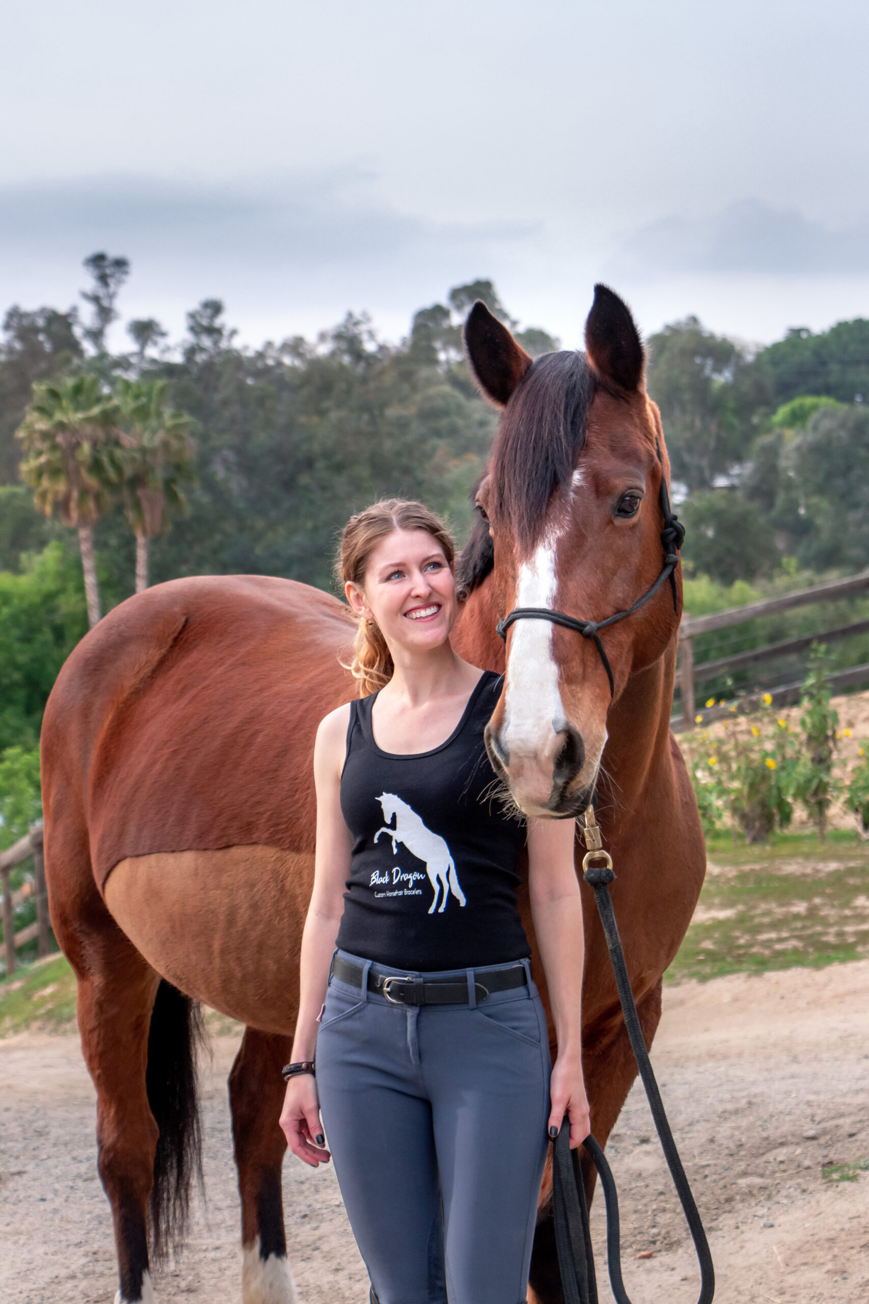 Jillian and her horse Zara