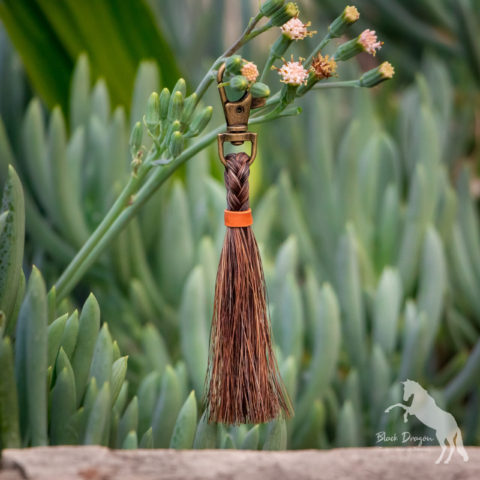 Horsehair Tassel Keychain