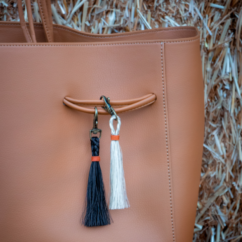Horsehair Tassel Keychain