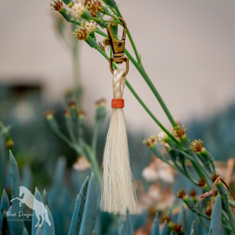 Horsehair Tassel Keychain