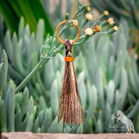 Horsehair Tassel Keychain