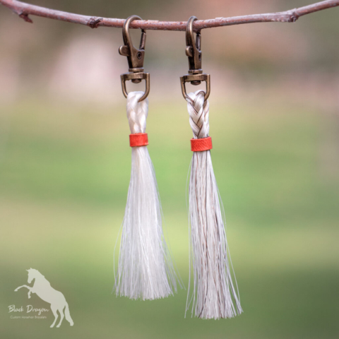 Horsehair Tassel Keychain