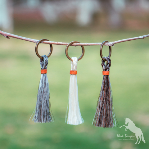 Horsehair Tassel Keychain
