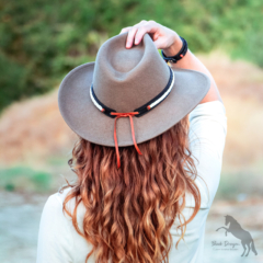 Adjustable Leather Horsehair Hat Bands