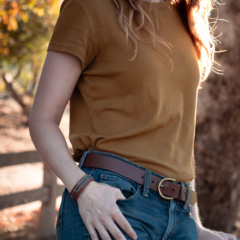 Leather Horsehair Bracelet