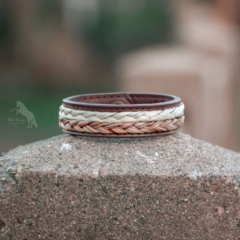 Leather Horsehair Bracelet