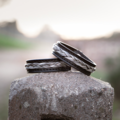 Leather Horsehair Bracelet
