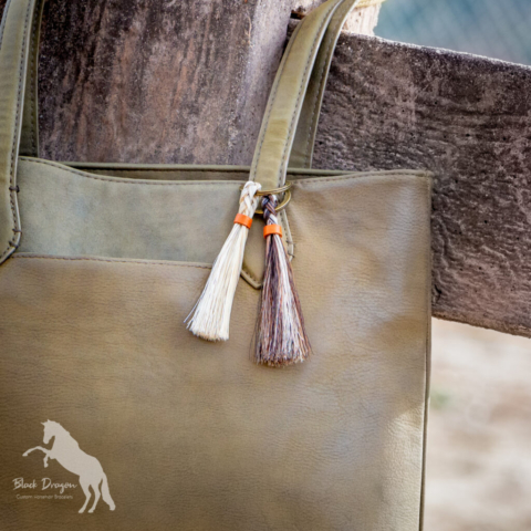 Horsehair Tassel Keychain