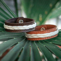 Leather Horsehair Bracelet
